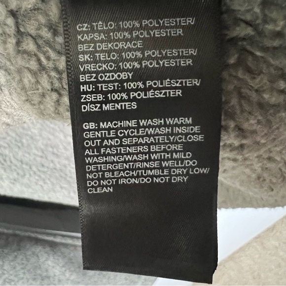 North Face Men's Gordon Lyons Heather Gray Front Full-Zip Jacket Size S NWT - Picture 3 of 9